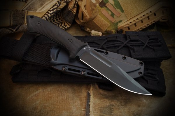 Nóż Spartan Blades Harsey Fighter All Black