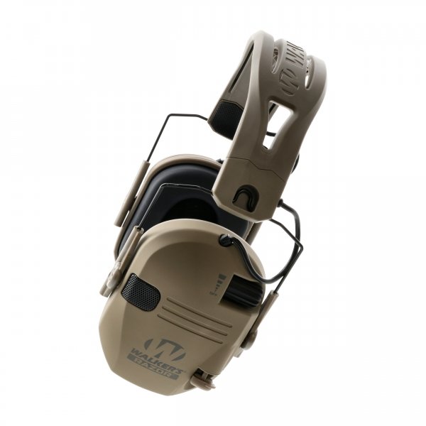 Aktywne ochronniki słuchu Walker's Razor Slim Tacti-Grip FDE GWP-RSEMRH-MFDE