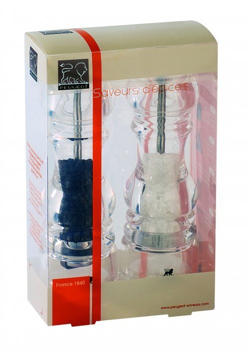 Młynek do Pieprzu Peugeot Nancy 18 cm Przezroczysty