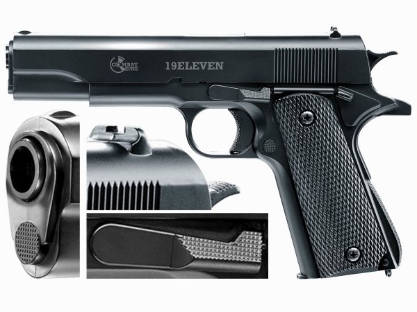 Replika pistolet ASG Combat Zone 19Eleven 6 mm
