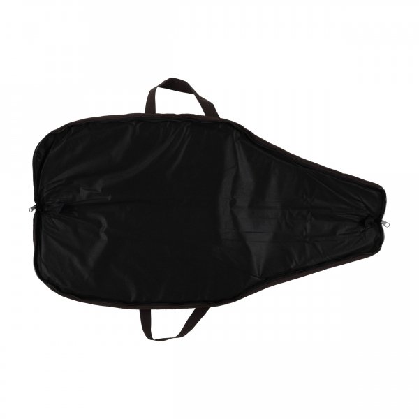 Pokrowiec na broń zamszowy L2ZPLUS K02 1,12m, kolor brązowy, haft jeleń ryczy w trawie