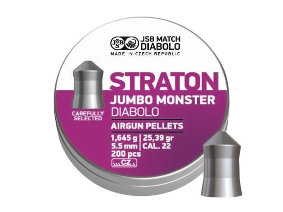 Śrut diabolo JSB Jumbo Monster Straton 5,51 mm 200 szt. 