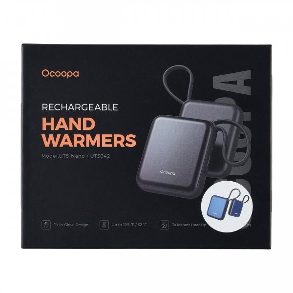 Ogrzewacz elektroniczny do rąk Ocoopa UT5 Nano jasnoniebiesko-czarny