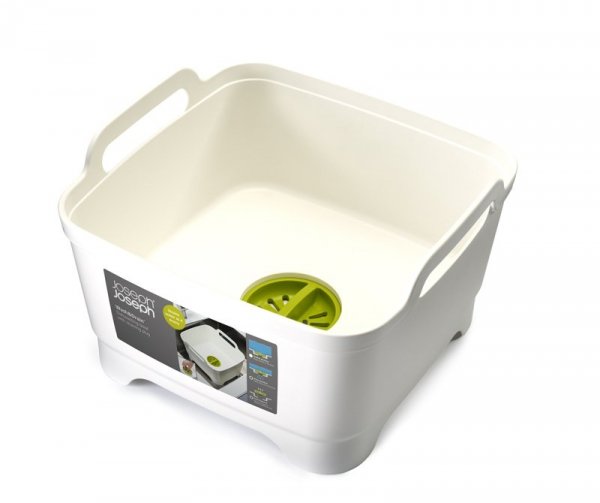 JJ - Miska z odpływem Wash&amp;Drain, szara
