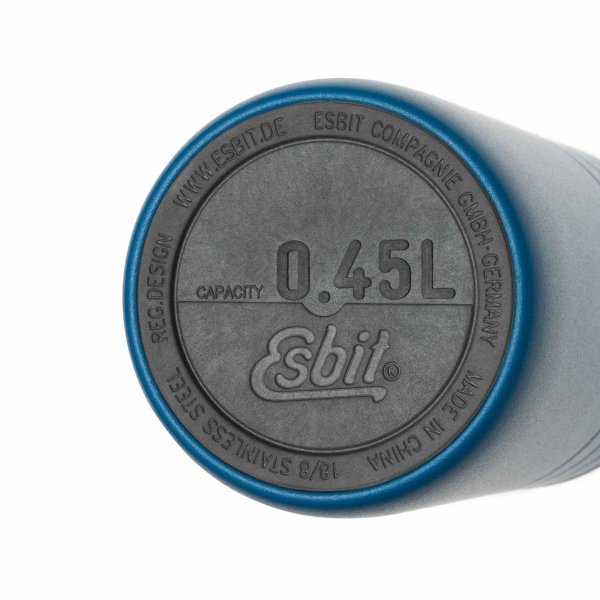 Kubek Esbit Majoris Thermo Mug 0,45 l błękitny, stal nierdzewna