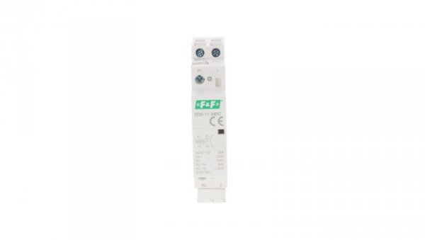 Stycznik modułowy montaż na szynie styki 1×Z+1×R 25A 24V DC ST25-11-24DC