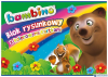Blok techniczny z kolorowymi kartkami BAMBINO A4 10kartek STANDARD