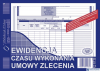 511-3E Ewidencja czasu wykonania zlecenia A5 offset MICHALCZYK&PROKOP