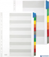 Przekładki kartonowe MYLAR A4, 6 kolorowe kart, wzmocnione indeksy OXFORD 100204976