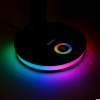 Lampka biurkowa biała LED 12W PDL400RGBW USB RGB  CHARGING PORT WHITE Platinet