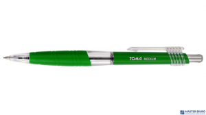 Długopis AUTOMAT MEDIUM z końcówką 1,0mm zielony TO-038 Toma