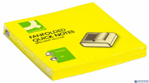 Bloczek samoprzylepny Z-NOTES 76x76 mm 100k. neon żółty harmonijkowy  KF16575