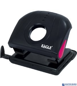 Dziurkacz P5180M EAGLE czerwony, dziurkuje 20 kartek, 110-1516
