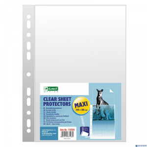 Koszulka krystaliczna 90mic (50szt) A4+ MAXI 240x305mm 110384  D.RECT