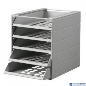 IDEALBOX  5 A4 pojemnik z 5 szufl. do montażu , szary 1712003050 DURABLE
