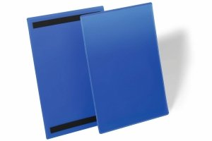 Magnetyczna kieszeń magazynowa pionowa A4 granatowa 174407 (50) DURABLE