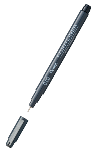 Cienkopis kalibrowany POINTLINER czarny S20P-03A 0,03mm PENTEL