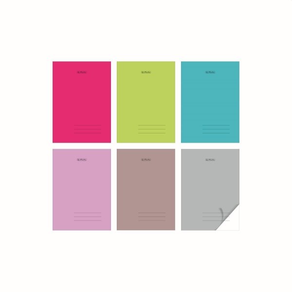 Zeszyt A4, 60 kartek w kratkę, PP Transparent Colors 9565078 Herlitz