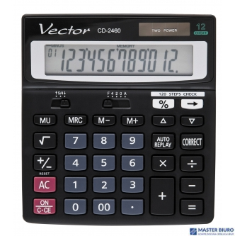 Kalkulator VECTOR CD-2460  12p