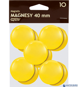 Magnes 40mm GRAND, żółty, 10 szt 130-1704