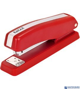 Zszywacz 930B, czerwony, zszywa do 10 kartek 10k EAGLE 110-1249 na zszywki 24/6 26/6