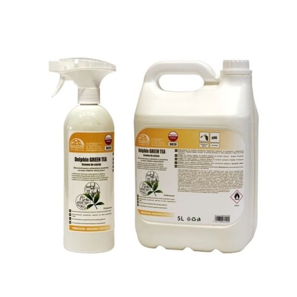 DOLPHIN Green Tea 0,75L - Skoncentrowany odświeżacz powietrza na bazie olejków eterycznych D 620/0,75