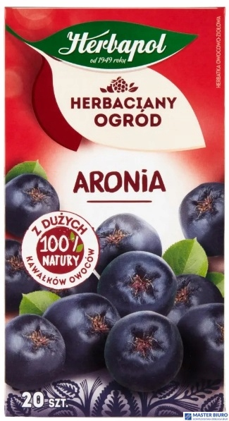 Herbata HERBAPOL HERBACIANY OGRÓD Aronia 20tb