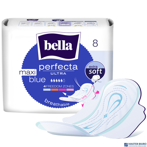 Podpaski Bella Perfecta ultra BLUE MAXI 10 sztuk  6657