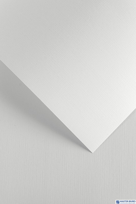 Karton ozdobny A4 Płótno biały 240g  20ark 202121
