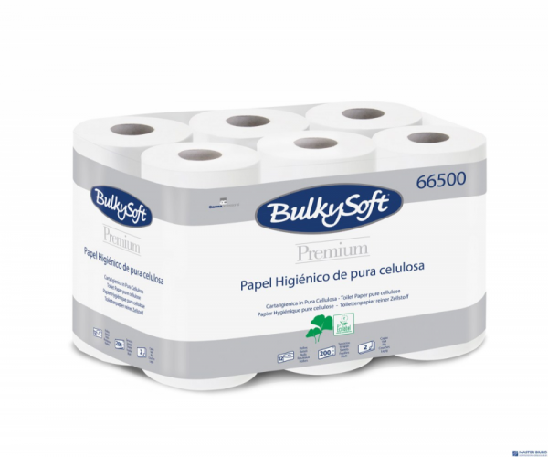 Papier toaletowy 2w 24m (96 rolek) BulkySoft PREMIUM celuloza 66500