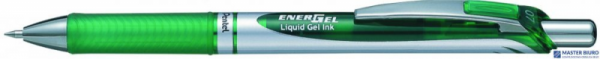Pióro kulkowe 0,7mm ENERGEL zielone BL77-D PENTEL