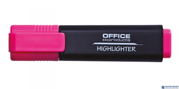 Zakreślacz fluorescencyjny OFFICE PRODUCTS, 1-5mm (linia), różowy 17055211-13
