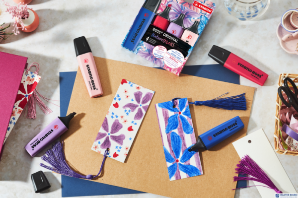 Zakreślacz STABILO BOSS NatureCOLORS Wildflowers burgund, 70/250