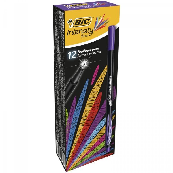 Cienkopis BIC Intensity Fine fioletowy, 942066