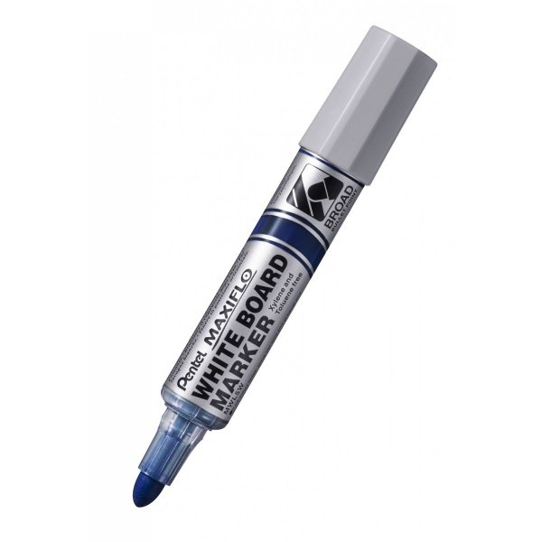 Marker do tablic suchościeralny gruby Maxiflo Pentel MWL5W niebieski MWL5W-CX