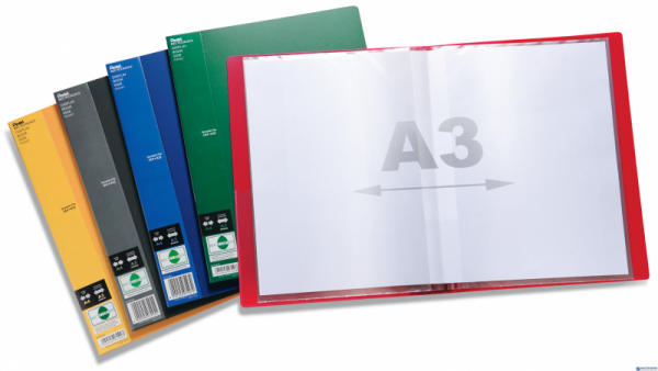 Album ofertowy SIDE, 20 kieszeni żółty DCF642-G PENTEL (X)