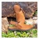 Buty z odkrytą piętą El Naturalista N5871 ARENISCA skórzane czarny