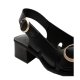 Sandały Fly London EDOV 237 Black Bridle P145237000 