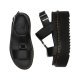 Sandały Dr. Martens FRANCIS STRAP SANDALS Black Hydro Leather 26525001