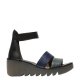 Sandały Fly London BONO 290 Gray Slat Blue Black Verona P501290004