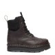 Buty Dr. Martens ZEBZAG 8 Tie Black E.H. Suede & Charcoal Grey Burnished Waxy Pull Up 32116733