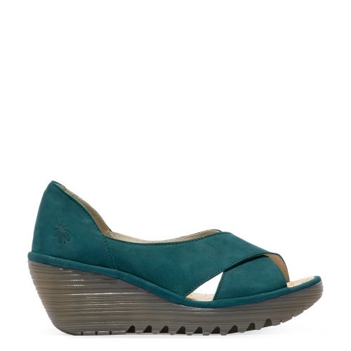 Sandały Fly London YOMA 307 Teal Cupido P501307006