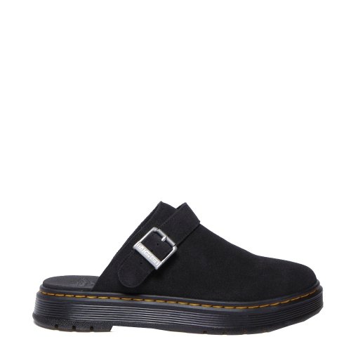 Klapki Dr. Martens BROOKLINE MULE Black Bronx Suede 40666001