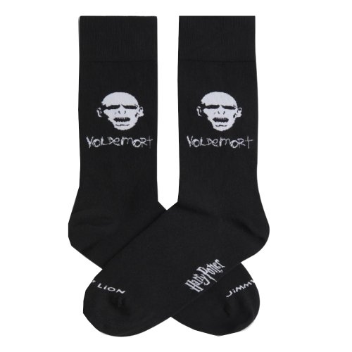 Skarpety bawełniane Jimmy Lion HARRY POTER VOLDEMORT czarny
