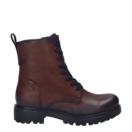 Botki damskie Josef Seibel Melinda 02 skórzane bordowe 89402 VL094 410