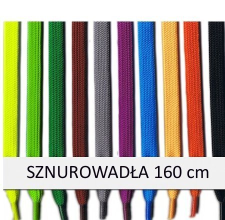 Sznurowadła 160cm/7mm tunelowe RÓŻNE KOLORY