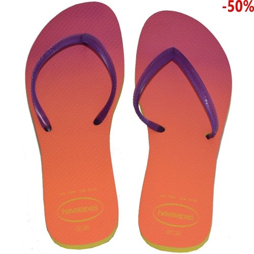 Klapki Havaianas FL SUNSET CF Yellow Purple