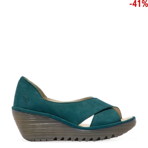 Sandały Fly London YOMA 307 Teal Cupido P501307006