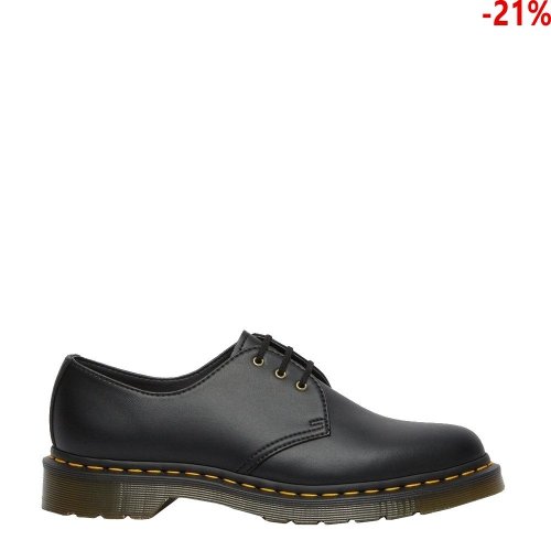 Półbuty Dr. Martens 1461 VEGAN Black Felix Rub Off 14046001