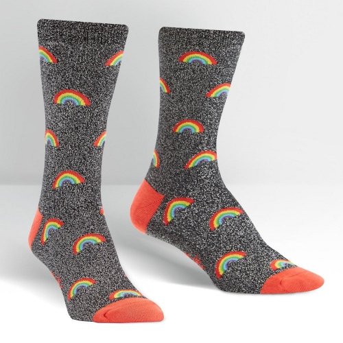 Skarpety damskie SOCK IT TO ME Glitter Over The Rainbow W0232